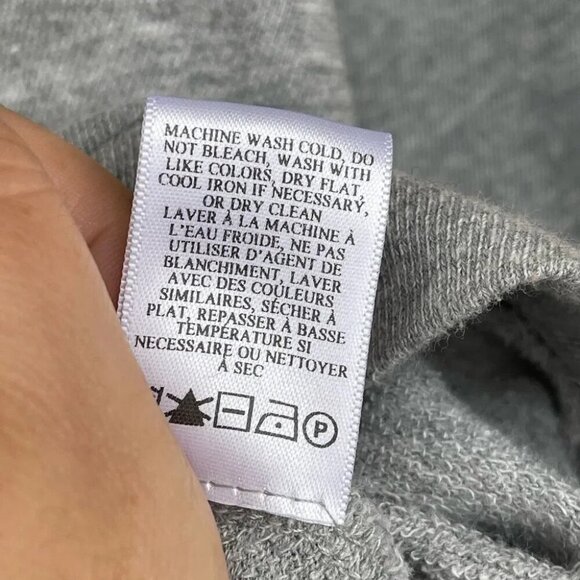 Alc Ruffle Sleeve Grey Sweater medium - Picture 5 of 12